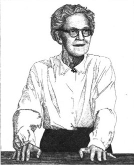 Gravure philatélique - Nadia Boulanger