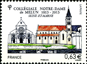 Collégiale de Melun - Seine et Marne